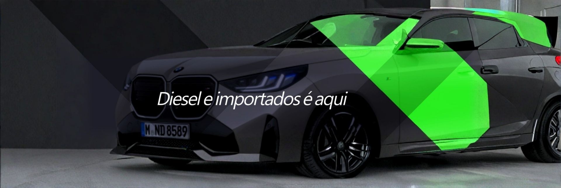 É aqui